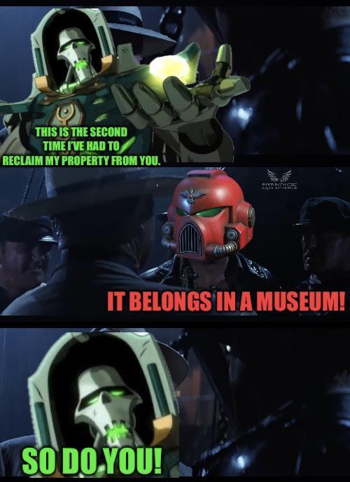 3 THIS IS THE SECOND TIME I'VE HAD TO RECLAIM MY PROPERTY FROM YOU. www.c IT BELONGS IN A MUSEUM! SO DO YOU!