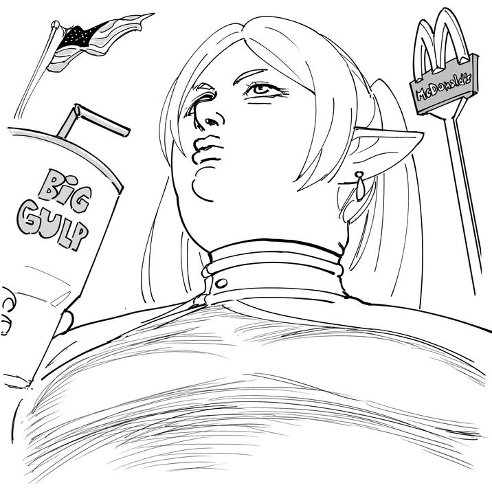 BIG GULP المكماء M McDonald's