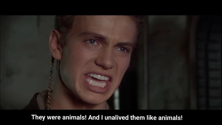 They were animals! And I unalived them like animals!
