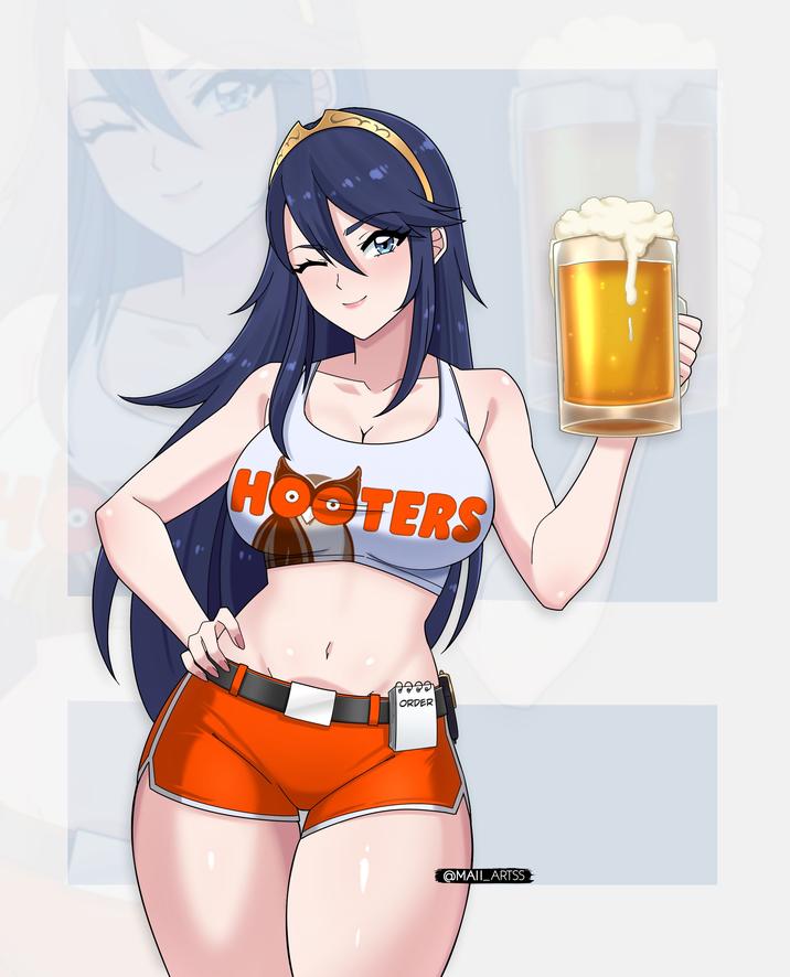 HOOTERS ORDER @MAIL_ARTSS