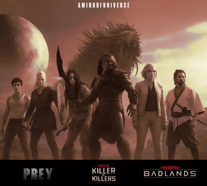 AMINDOFUNIVERSE PREDATOR KILLER PREDATOR. BADLANDS PREY OF KILLERS