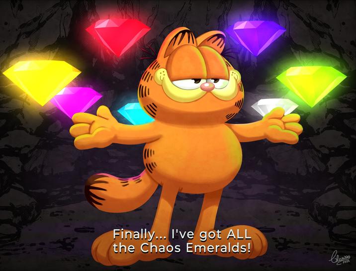 Finally... I've got ALL the Chaos Emeralds! blosso 2025