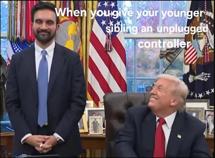 When you give your younger sibling an unplugged controller