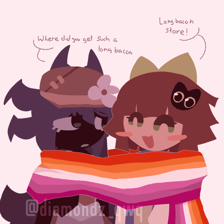 Where did you get such a Long bacon store! long bacon ୦୦ @diamondzawy Δ