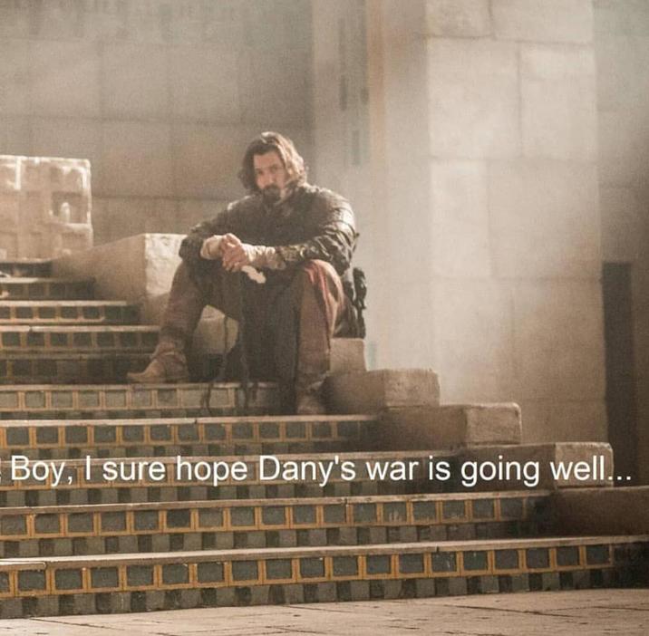 Boy, I sure hope Dany's war is going well...