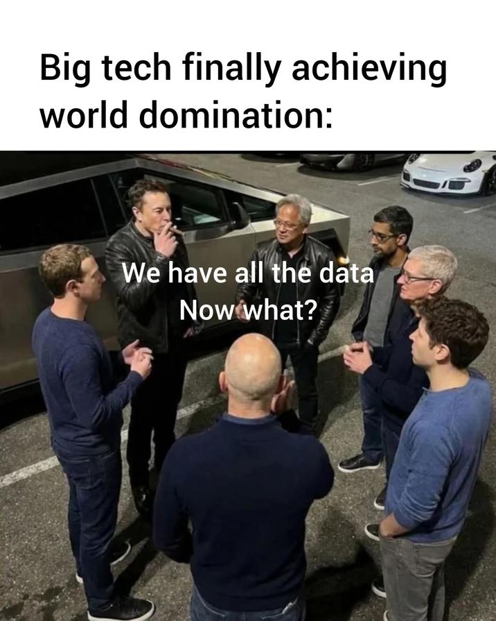 Big tech finally achieving world domination: We have all the data Now what?