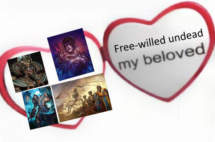 Free-willed undead my beloved