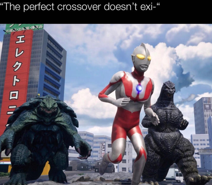 “The perfect crossover doesn't exi-" エレクトロ マート JKT SINI