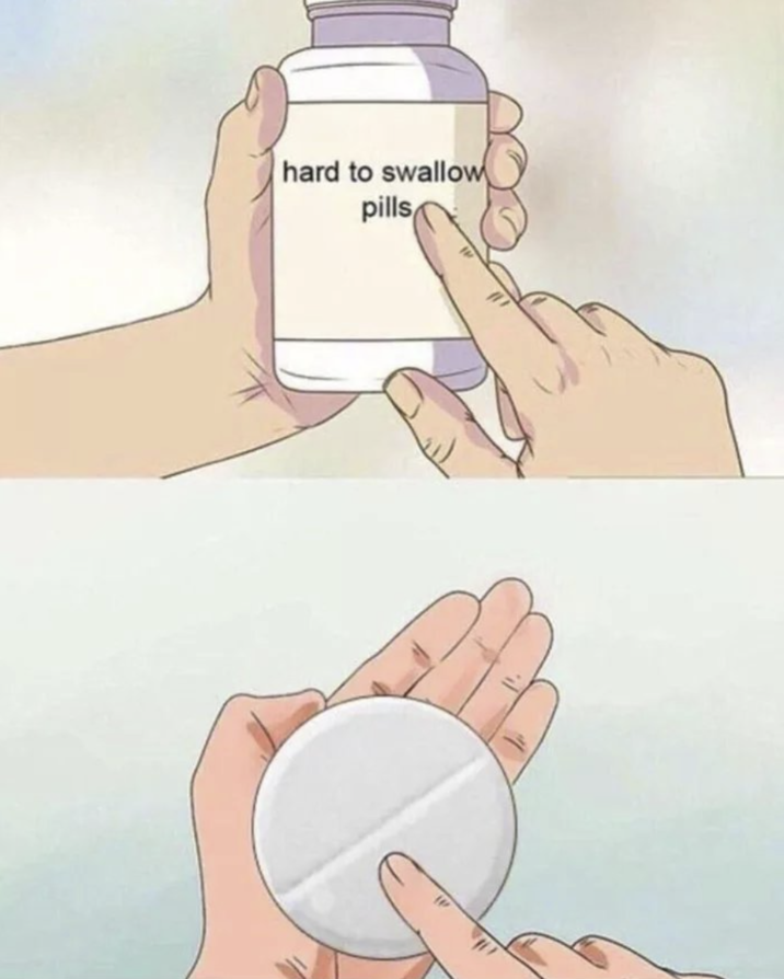 hard to swallow pills