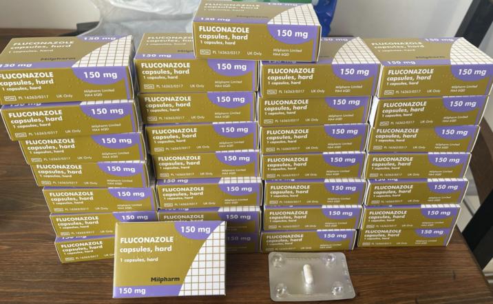 FLUCONAZOLE capsules, hard capsules, hard 150 mg FLUCONAZOLE capsules, hard 1 capsules, hard Milpharm 150 mg 150 mg FLUCONAZOLE capsules, hard 1 capsules, hard POM PL 16363/0317 UK Only FLUCONAZOLE capsules, hard 1 capsules, hard POM PL 16363/0317 UK Only FLUCONAZOLE capsules, hard 1 capsules, hard POM PL 16363/0317 150 mg Milpharm Limited HA4 6QD UK Only FLUCONAZOLE capsules, hard 1 capsules, hard POM PL 16363/0317 150 mg Milpharm Limited HA4 6QD UK Only 150 mg Milpharm Limited HA4 6QD UK Only 150 mg Milpharm Limited HA4 6QD 150 mg Milpharm Limited HA4 6QD FLUCONAZO capsules, ha 150 mg FLUCONAZOLE capsules, hard 1 capsules, hard 150 mg Milph POM PL 16363/0317 UK Only FLUCONAZOLE capsules, hard 1 capsules, hard 150 mg POM PL 16363/0317 UK Only FLUCONAZOLE capsules, hard 1 capsules, hard POM PL 16363/0317 UK Only FLUCONAZOLE capsules, hard 1 capsules, hard POM PL 16363/0317 UK Only FLUCONAZOLE capsules, hard capsules, hard FOM PL 16363/0317 150 mg UK Only FLUCONAZOLE capsules, hard 1 capsules, hard FOM PL 16363/0317 UK Only FLUCONAZOLE FLUCONAZOLE capsules, hard capsules, hard POM PL 16363/0317 FLUCONAZOLE capsules, hard 1 capsules, hard HOME PL 16363/0317 FLUCONAZOLE capsules, hard 1 capsules, hard FOM PL 16363/0317 FLUCONAZOLE capsules, hard 1 capsules, hard UK Only 150 mg 150 mg Milpharm Limited HA4 6QD 150 mg Milpharm Limited HA4 6QD 150 mg Milpharm Limited HA4 6QD 150 mg Milpharm Limited HA4 6QD 150 mg Milpharm Limited HA4 6QD 150 mg pharm Limited 150 mg pharm Limited 150 mg Milpharm Limited HA4 6QD FLUCONAZOLE capsules, hard 1 capsules, hard POM PL 16363/0317 FLUCONAZOLE capsules, hard 1 capsules, hard POM PL 16363/0317 UK Only UK Only FLUCONAZOLE capsules, hard 1 capsules, hard POM PL 16363/0317 UK Only FLUCONAZOLE capsules, hard 1 capsules, hard FOM PL 16363/0317 UK Only FLUCONAZOLE capsules, hard 1 capsules, hard POM PL 16363/0317 FLUCONAZOLE capsules, hard 1 capsules, hard POM PL 16363/0317 FLUCONAZOLE capsules, hard 1 capsules, hard POM PL 16363/0317 UK Only UK Only UK Only 50 ma 150 mg Milpharm Limited HA4 6QD 150 mg Milpharm Limited HA4 6QD 150 mg Milpharm Limited HA4 6QD 150 mg Milpharm Limited HA4 6QD 150 mg Milpharm Limited 150 mg Milpharm Limited HA4 6QD 150 mg Milpharm Limited HA4 6QD FLUCONAZOLE capsules, hard 1 capsules, hard 150 ma 150 mg Milpharm FLUCONAZOLE capsules, hard 1 capsules, hard POM PL 16363/0317 FLUCONAZOLE capsules, hard 1 capsules, hard POM PL 16363/0317 FLUCONAZOLE capsules, hard 1 capsules, hard POM PL 16363/0317 FLUCONAZOLE capsules, hard 1 capsules, hard POM PL 16363/0317 100 111y UK Only UK Only UK Only UK Only FLUCONAZOLE capsules, hard 1 capsules, hard POM PL 16363/0317 FLUCONAZOLE capsules, hard 1 capsules, hard COM PL 16363/0317 FLUCONAZOLE capsules, hard 1 capsules, hard COMPL 16363/0317 UK Only UK Only UK Only 150 mg Milpharm Limited HA4 6QD 150 mg Milpharm Limited HA4 6QD 150 mg Milpharm Limited HA4 6QD 150 mg Milpharm Limited HA4 6QD 150 mg Milpharm Limited HA4 6QD 150 mg Milpharm Limited HA4 6QD 150 mg Milpharm Limited HA4 6QD 150 mg Milpharm