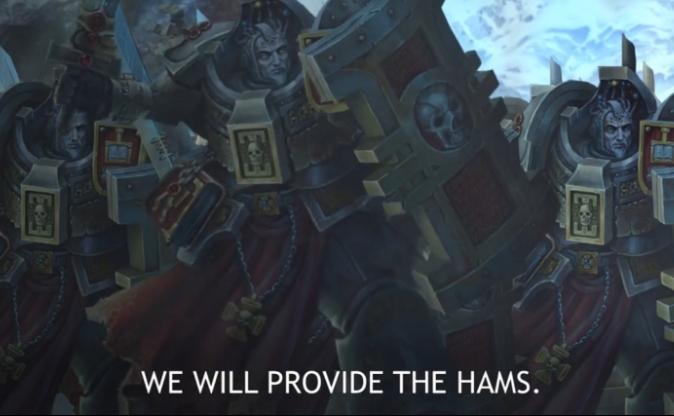 WE WILL PROVIDE THE HAMS.