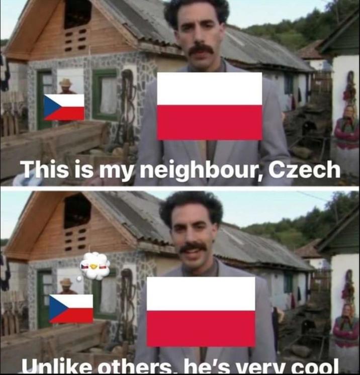 This is my neighbour, Czech ある Unlike others. he's very cool