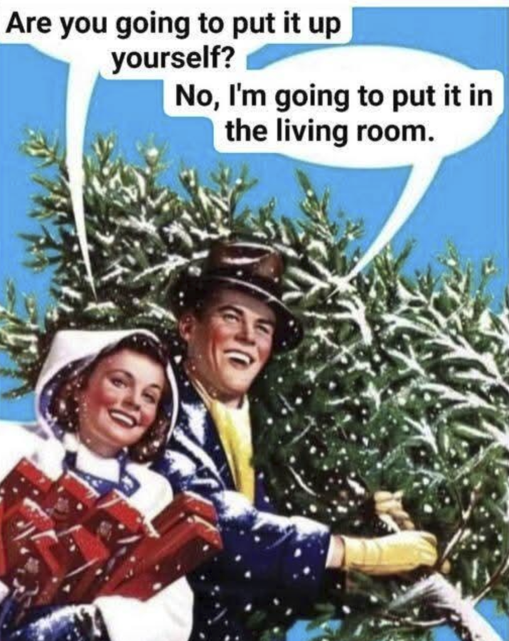 Are you going to put it up yourself? No, I'm going to put it in the living room.