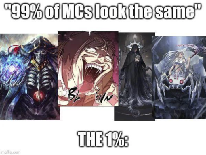 "99% of MCs look the same" imgflip.com THE 1%