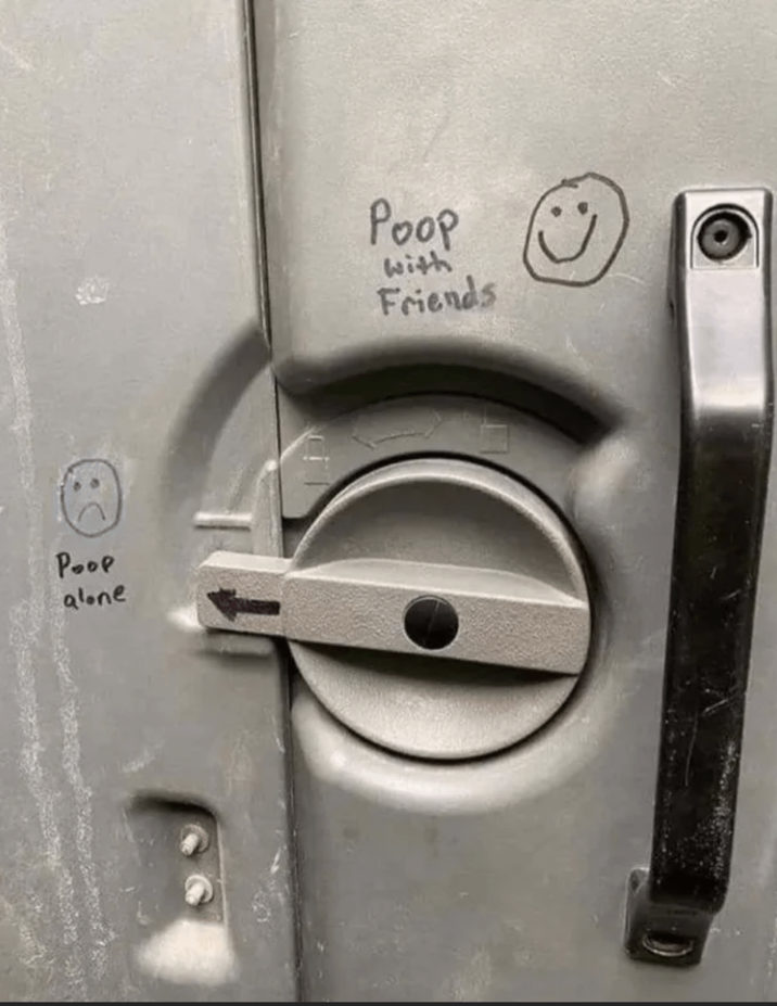 Poop alone Poop with Friends
