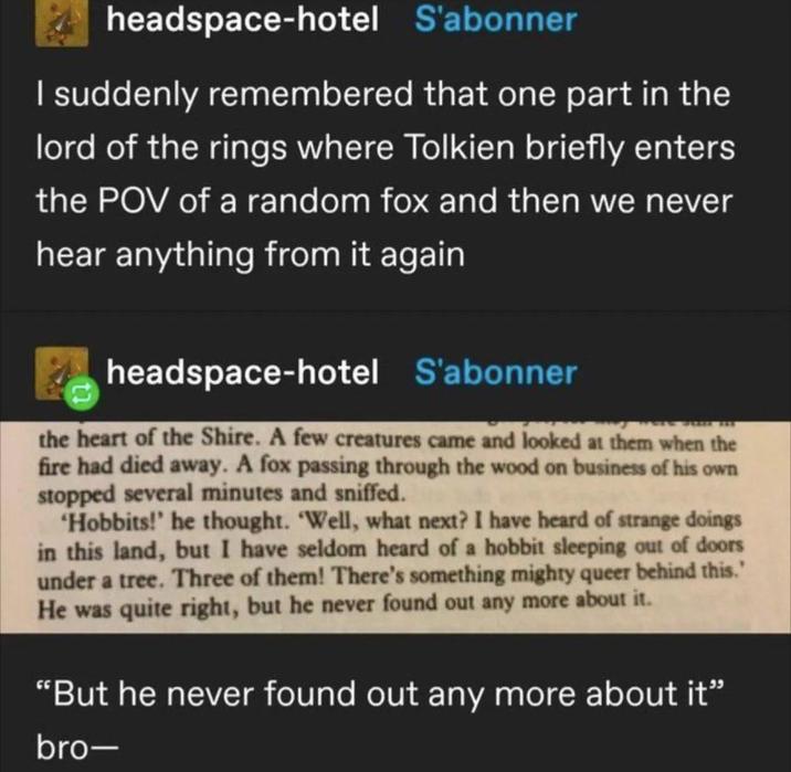 I believe that's what TV Tropes calls a Big-Lipped Alligator Moment.