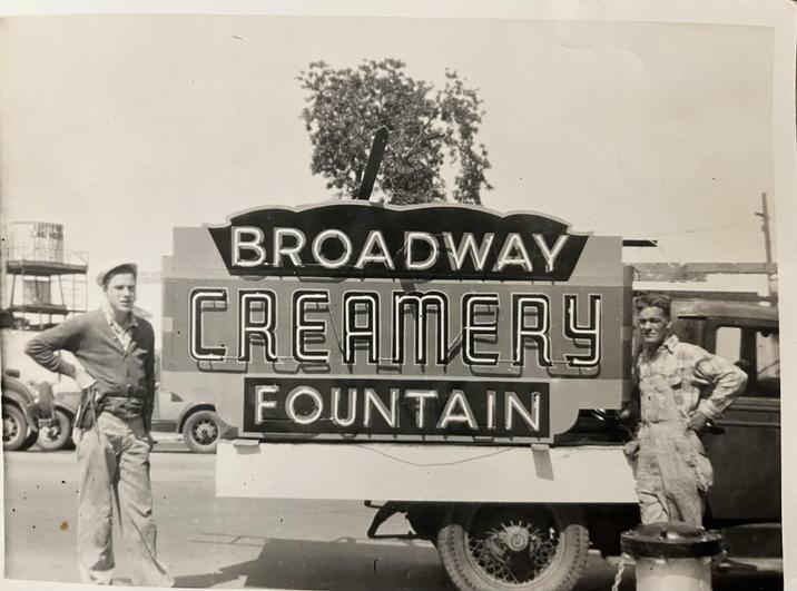 BROADWAY CREAMERY FOUNTAIN