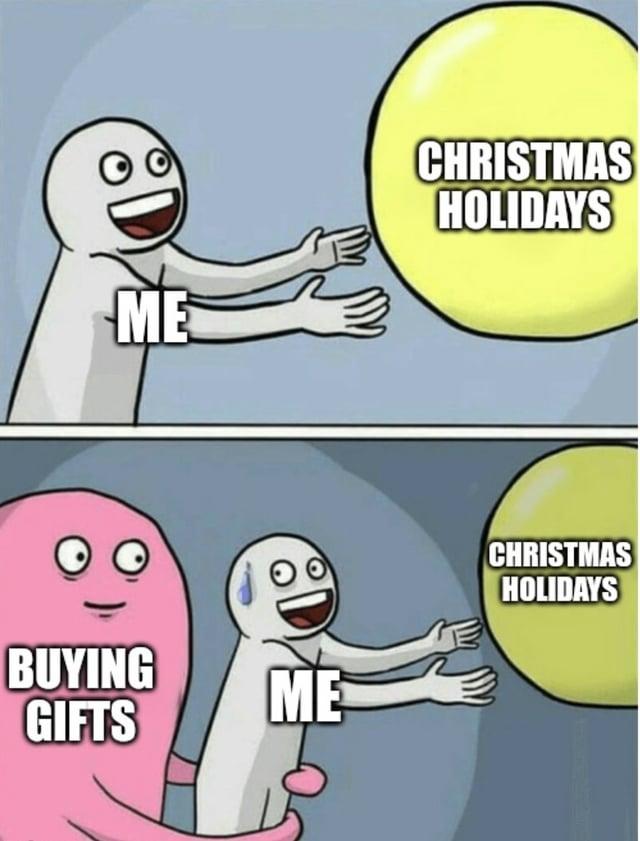 ME CHRISTMAS HOLIDAYS BUYING GIFTS ME CHRISTMAS HOLIDAYS