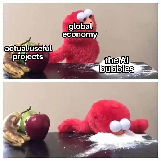 actual useful projects global economy the Al bubbles