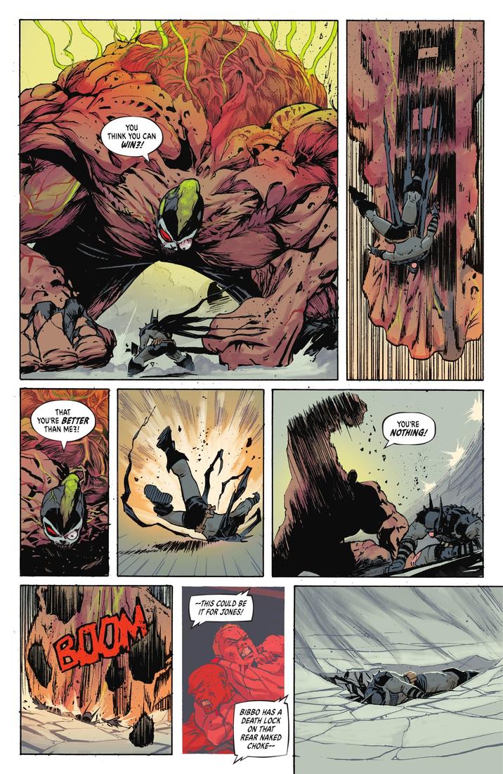 THAT YOU'RE BETTER THAN ME?! YOU THINK YOU CAN WIN?! v. BOOM --THIS COULD BE IT FOR JONES! H BIBBO HAS A DEATH LOCK ON THAT REAR NAKED CHOKE-- YOU'RE NOTHING!