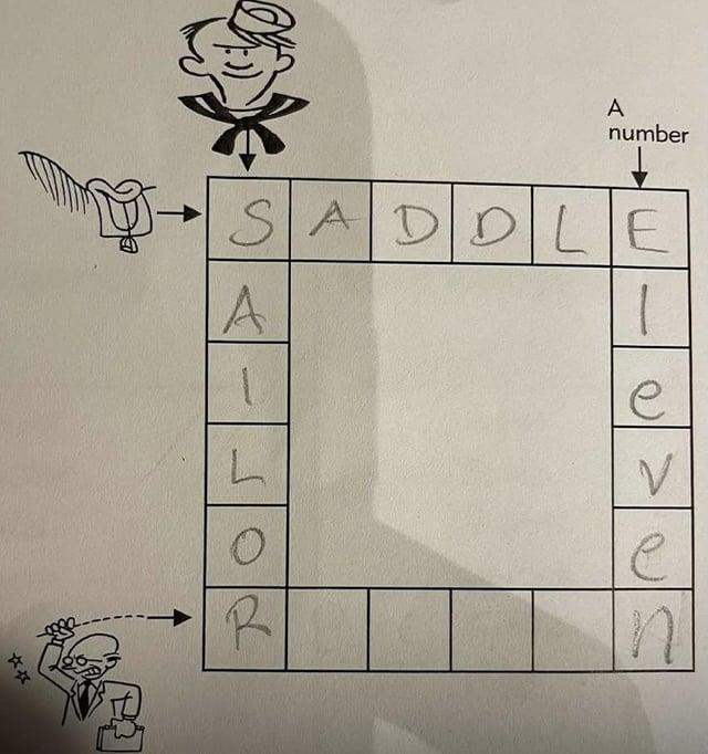 ** A number SA DDLE A L e V e R n