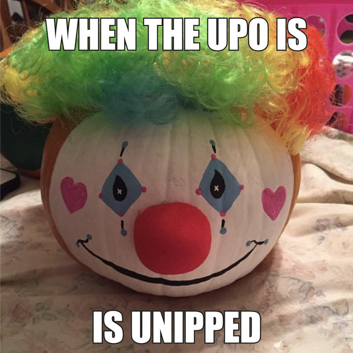 WHEN THE UPO IS IS UNIPPED