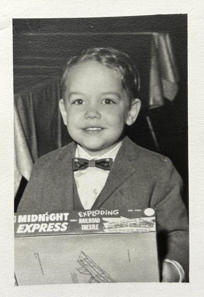 MIDNIGHT EXPLODING WITH RAILROAD EXPRESS TRESTLE NO. 1003 74