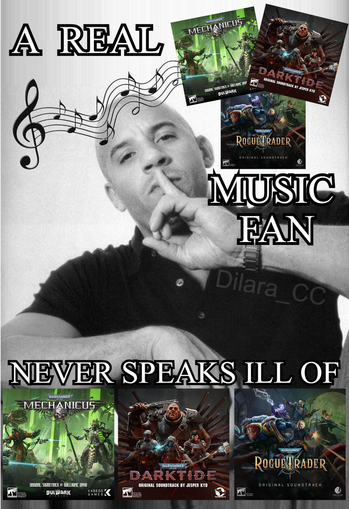 A REAL WARHAMMER MECHANICUS ORIGINAL SOUNDTRACK BY GUILLAUME DIVI BULWARK GA WARHAMMER DARKTIDE ORIGINAL SOUNDTRACK BY JESPER KYD ROGUE TRADER ORIGINAL SOUNDTRACK OWLCAT MUSIC FAN Dilara CC NEVER SPEAKS ILL OF OFFICIAL WARHAMMER MECHANICUS LICENSED WARHAMMED PRODUCT ORIGINAL SOUNDTRACK BY GUILLAUME DAVID BULWARK STUDIOS KASEDO GAMESI WARHAMMER 40.000 DARKTIDE ORIGINAL SOUNDTRACK BY JESPER KYD OFFICIAL MARKAMMER PRODUCT OFFICIALLY LICENSED WARHAMMER ROGUETRADER ORIGINAL SOUNDTRACK OWLCAT