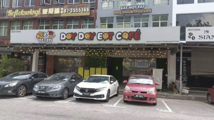 Refleksologi 807-3555166 96 RESTORAN EAT NOT FAT BBQ DOUBTFUL LIFE DOY DAY EXT COFÉ RESTORAN SIAN