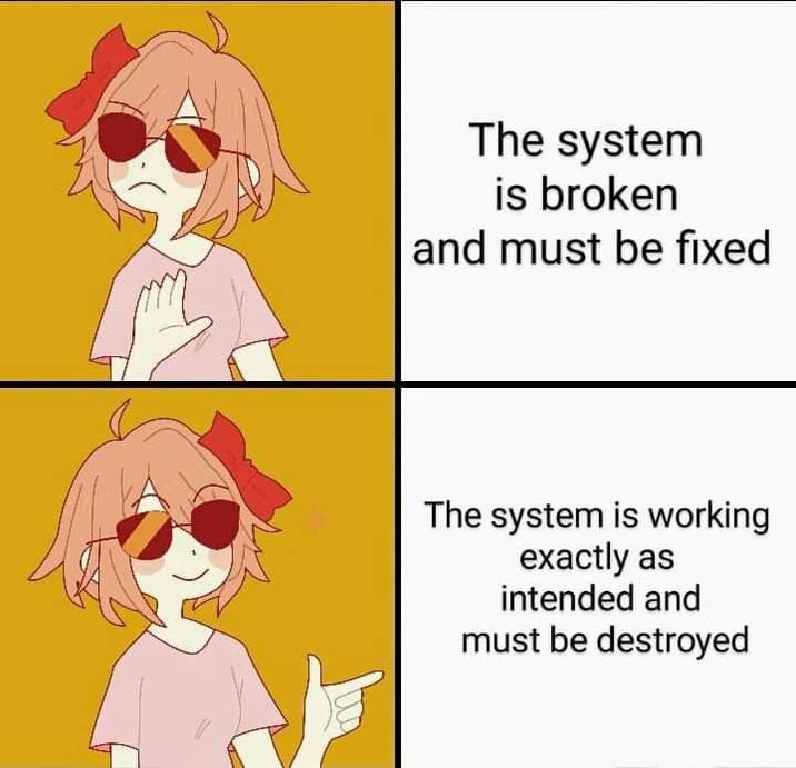 The system is broken /r/memes Know Your Meme