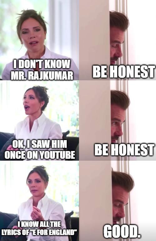 Everybody knows Mr. Rajkumar, but only very few will admit it!