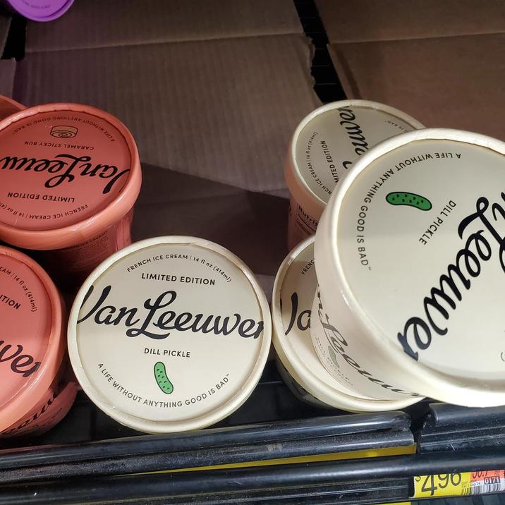 A LIFE WITHOUT ANYTHING GOOD IS BAD CARAMEL STICKY BUN Van Leeuw LIMITED EDITION FRENCH ICE CREAM | 14 fl oz (41 NCH ICE CREAM MITED EDITION Puwe Nutrit FRENC Leeuwer A LIFE WITHOUT IS BAD DILL PICKLE T ANYTHING GOOD IS BAD" EAM 14 fl o UTION 4 fl oz (414ml) ORACH ICE CREAMP ver FRENCH ICE CREAM | 14 fl oz (414ml) LIMITED EDITION Van Leeuwe DILL PICKLE A LIFE WITHOUT ANYTHING GOOD IS BAD Va 1490 JU. Pac Cap 0171