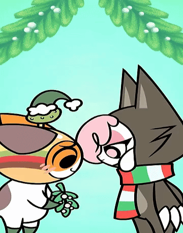 "Mistletoe can be deadly if you eat it."
"But a kiss can be even deadlier if you mean it."
