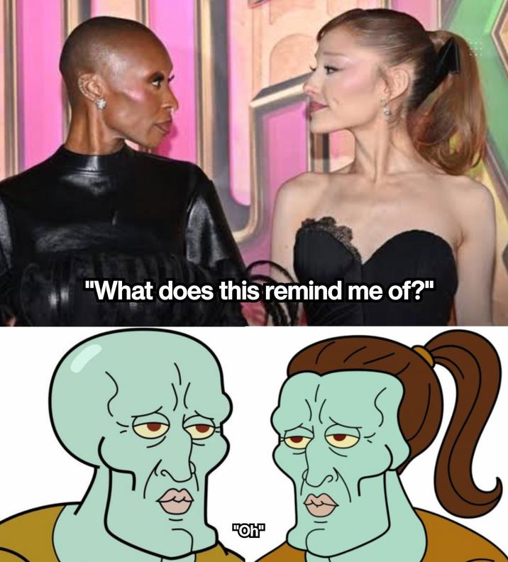 "What does this remind me of?" "Oh"