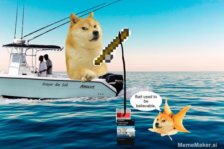 Rayrari 2900 Rayo de Sol ANGLER SUZUKI In bahan arr Bait used to be believable, MemeMaker.ai