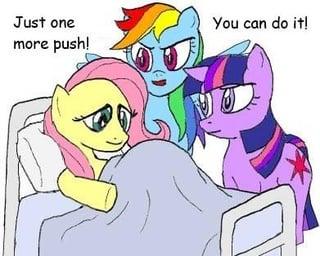 Just one more push! You can do it!