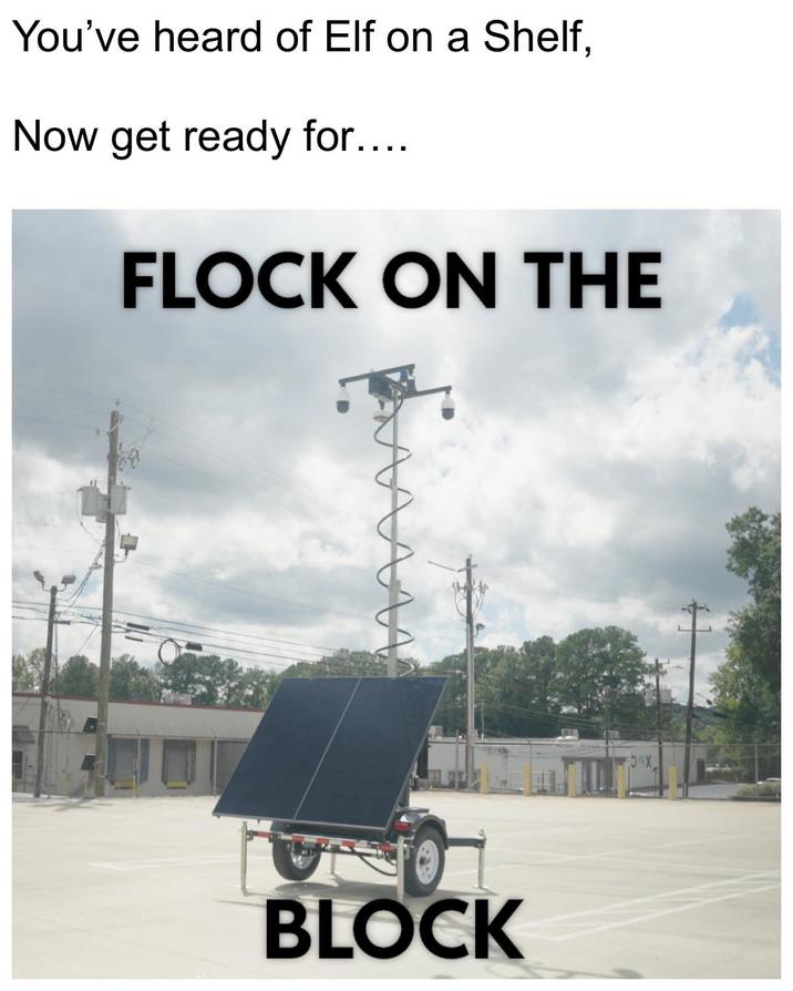 You've heard of Elf on a Shelf, Now get ready for.... FLOCK ON THE BLOCK