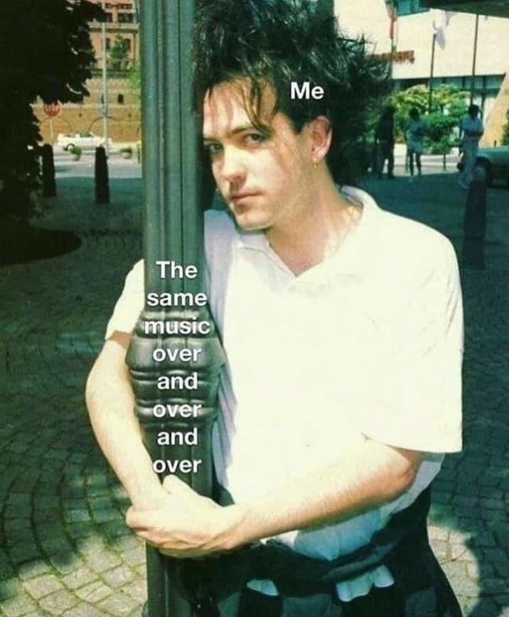 The same music over and Over and over Me