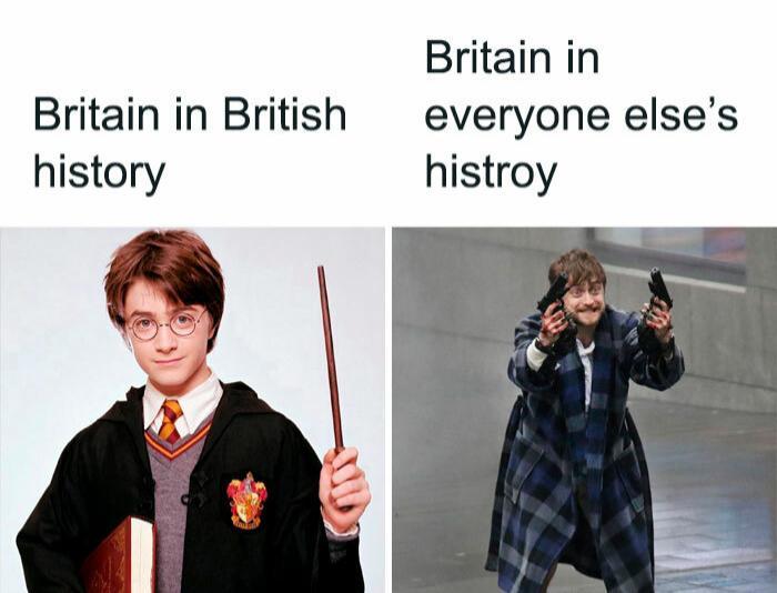 Britain in British history Britain in everyone else's histroy