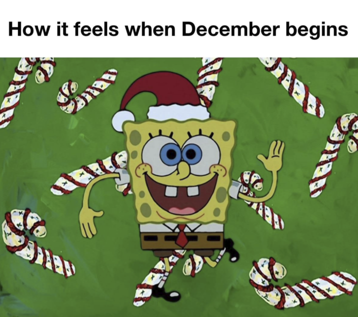 How it feels when December begins