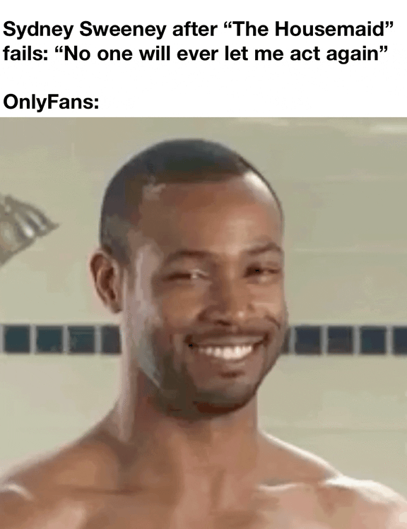 Sydney Sweeney after "The Housemaid" fails: "No one will ever let me act again" OnlyFans: