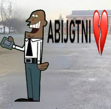 A "meme":https://knowyourmeme.com/memes/memes riffing on the "SYBAU Picture":https://knowyourmeme.com/memes/sybau-picture-sybau-guy template, instead reading the "slang":https://knowyourmeme.com/memes/internet-slang acronym, "ABIJGTBNI💔."