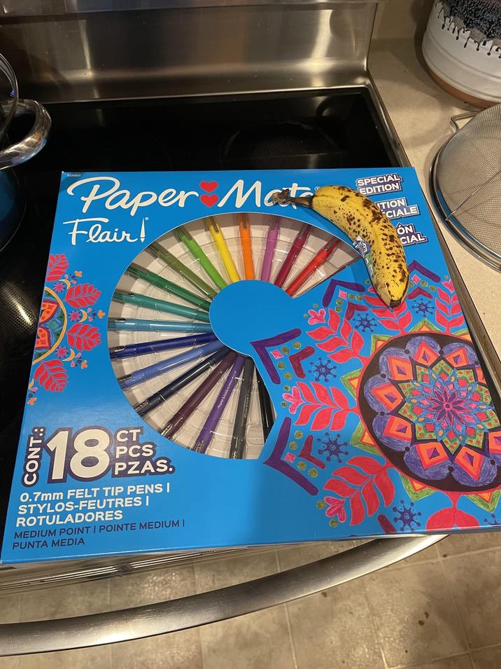 Paper Met Flair! SPECIAL EDITION TION CIALE ÓN CONT. CT 18 PAS PZAS. 0.7mm FELT TIP PENSI STYLOS-FEUTRES I ROTULADORES MEDIUM POINT | POINTE MEDIUM I CIAL