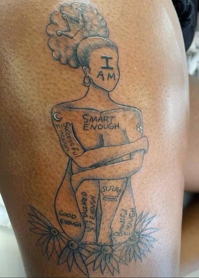 Success ful nougn I AM SMART ENOUGH GOOD ENOUGH TALENTED ENOUGH Beautiful ENOUGH