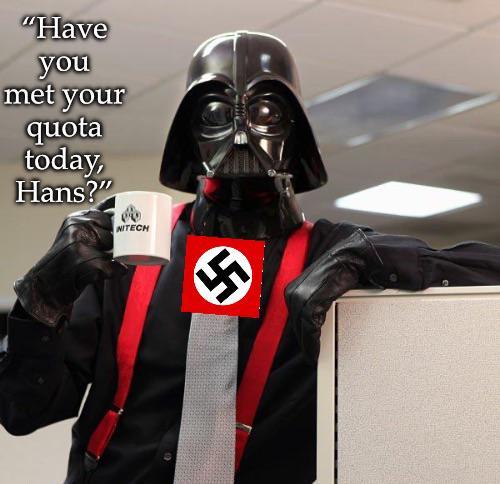 "Have you met your quota today, Hans?" NITECH