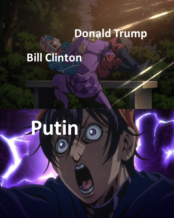 Donald Trump Bill Clinton Putin