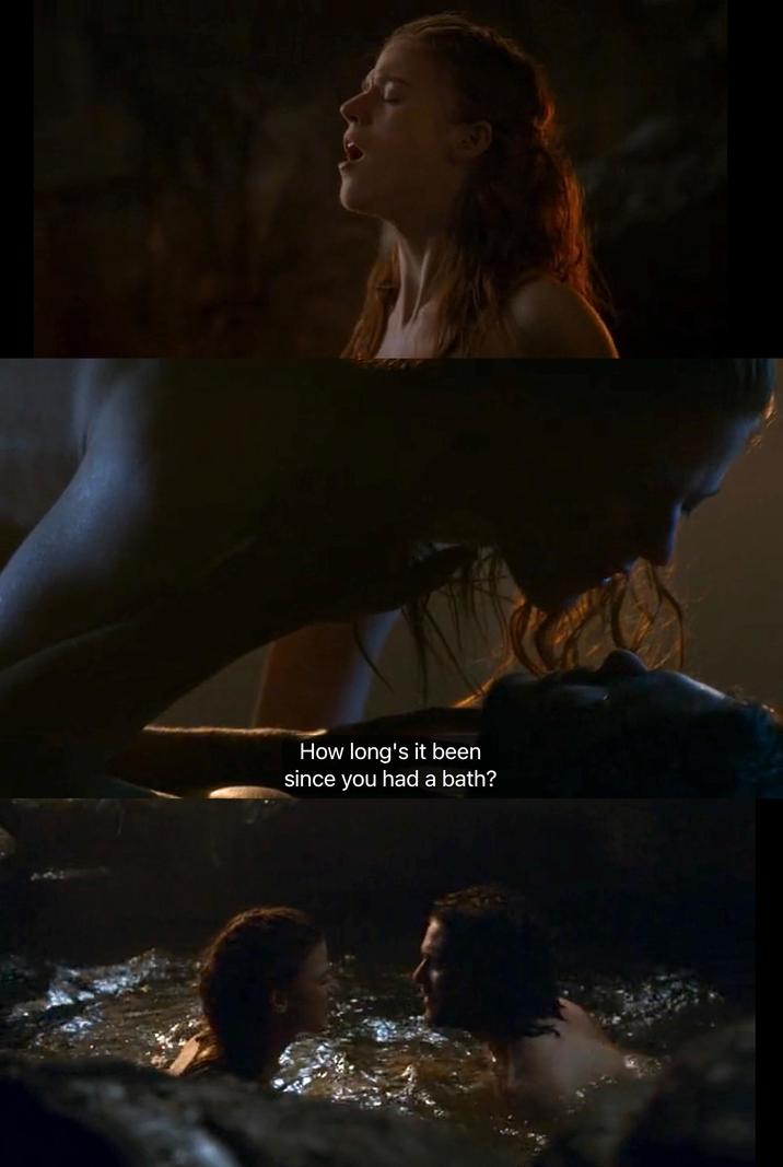 How long's it been since you had a bath?