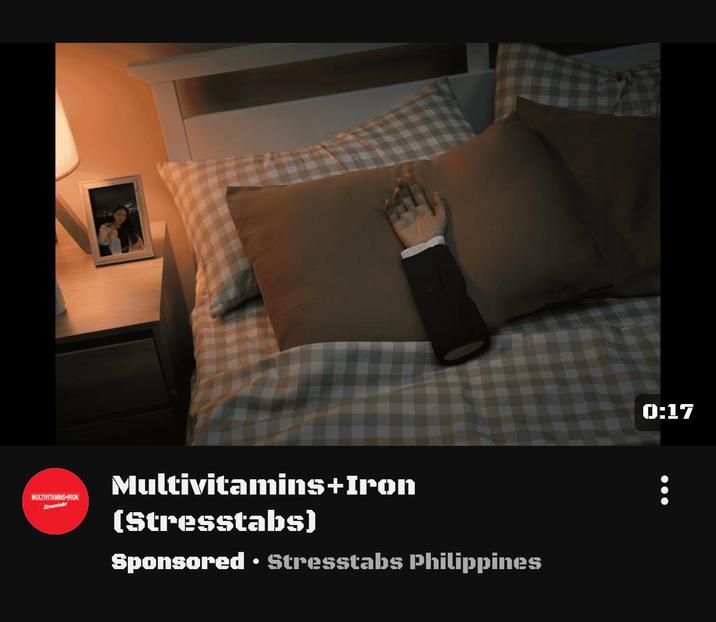 MULTIVITAMINSHIRON Stresstabe Multivitamins+Iron (Stresstabs) Sponsored · Stresstabs Philippines 0:17