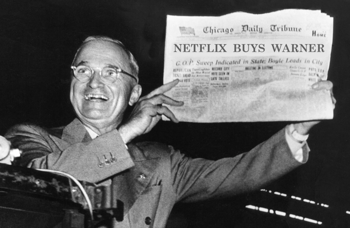 Chicago Daily Tribune HOME NETFLIX BUYS WARNER G.O.P. Sweep Indicated in State: Boyle Leads in City REPERICAN RECORD CITY LATE TALLIES LECT
