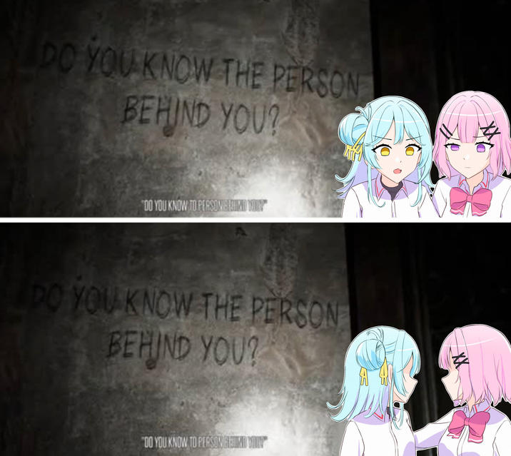 DO YOU KNOW THE PERSON BEHIND YOU? DO YOU KNOW TO PERSON BEHIND YOUR DO YOU KNOW THE PERSON BEHIND YOU? "DO YOU KNOW TO PERSON BEIRIO YOU?"